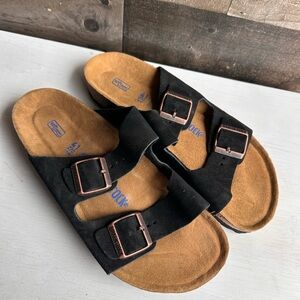 Birkenstock NEW Black and Brown Sandals